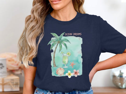 Tropical Coastal Escape T-Shirt