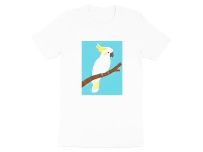 Sulphur-Crested Cockatoo T-Shirt | Modern Australian Art