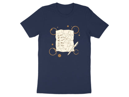 Coffee Stained Checklist Graphic T-Shirt - Creative Process Tee