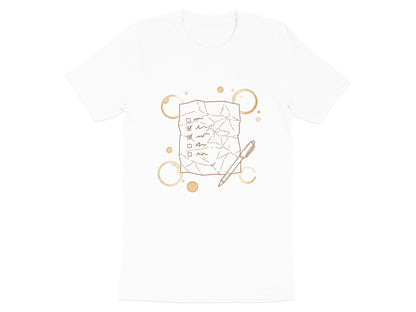 Coffee Stained Checklist Graphic T-Shirt - Creative Process Tee