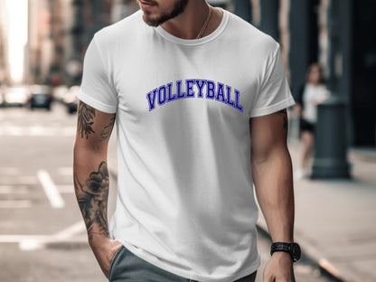 Classic Collegiate Volleyball Varsity T-Shirt