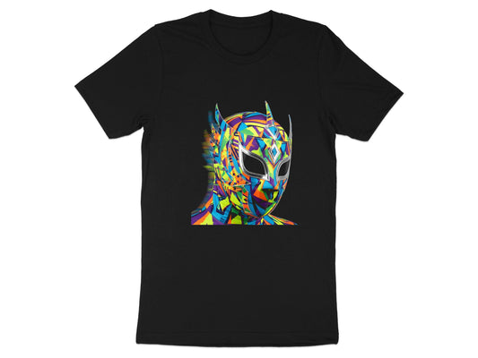Lucha Libre Mosaic Prism Mask T-Shirt