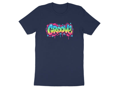 Colorful Groove Graffiti Bubble Graphic Tee