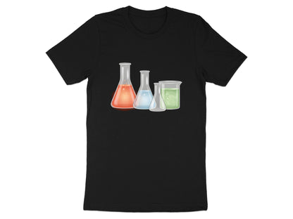 Colorful Lab Glassware T-Shirt - Chemistry & Science Tee