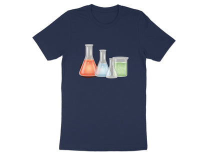 Colorful Lab Glassware T-Shirt - Chemistry & Science Tee