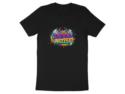 Colorful Tattoo Artist Graffiti T-Shirt - Vibrant Streetwear  Tee