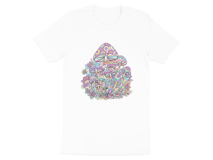 Trippy Psychedelic Mushroom Art T-Shirt