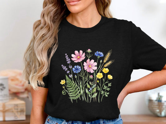 Wild Meadow Floral Field T-Shirt