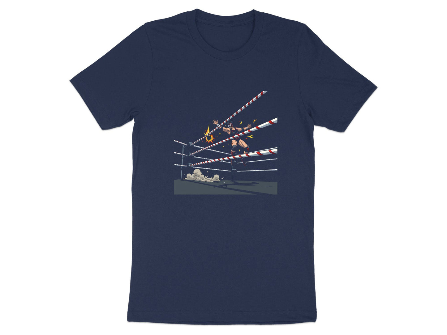 High-Flying Luchador Ring Action T-Shirt