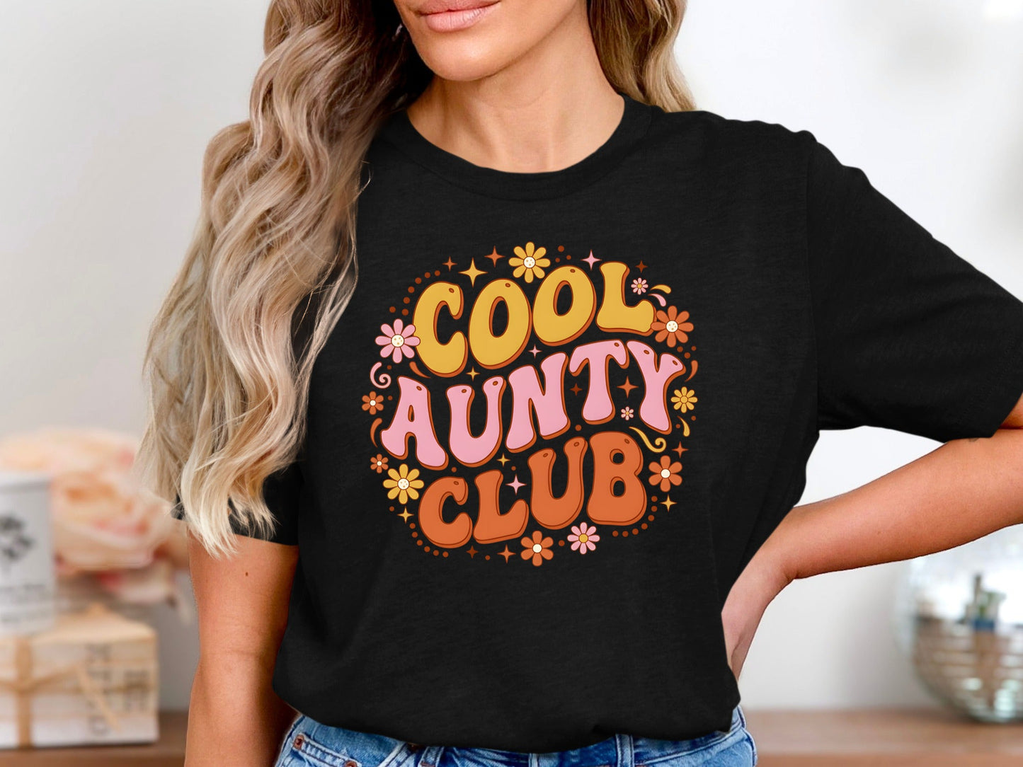 Cool Aunty Club Retro Graphic Tee
