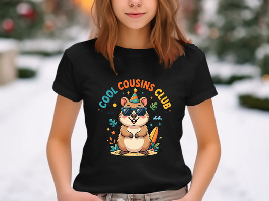 Cool Cousins Club Quokka Surf Beach Tee
