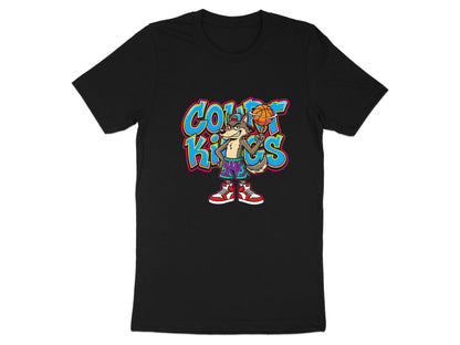 Court Kingz Wolf Basketball Character T-Shirt