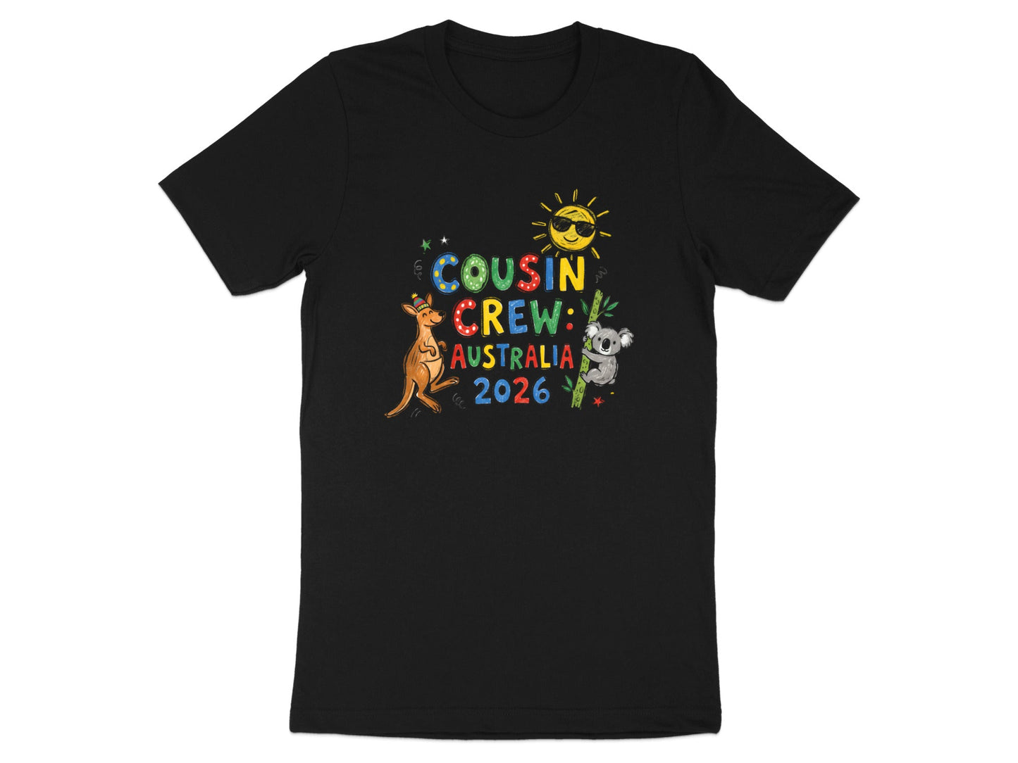 Cousin Crew Australia 2026 Native Animals Tee
