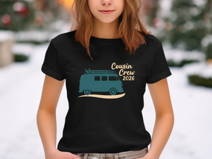 Cousin Crew 2026 Vintage Kombi Surf Van Tee