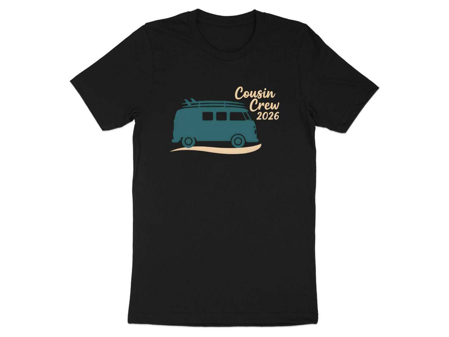 Cousin Crew 2026 Vintage Kombi Surf Van Tee
