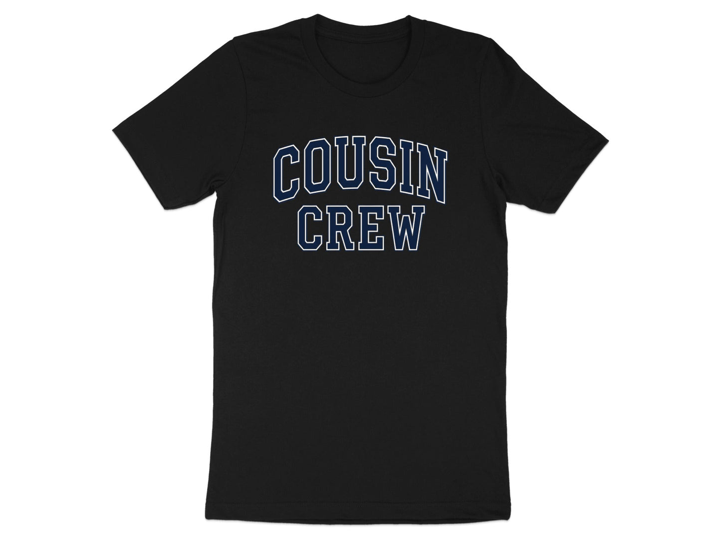 Cousin Crew Collegiate Varsity Typography Tee
