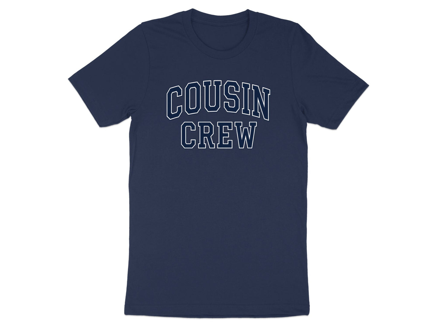 Cousin Crew Collegiate Varsity Typography Tee