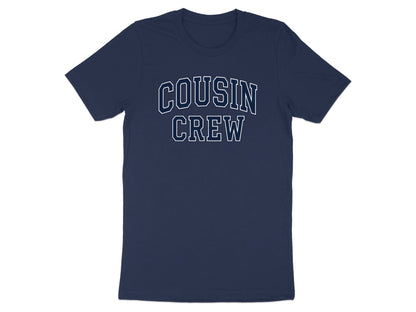 Cousin Crew Collegiate Varsity Typography Tee