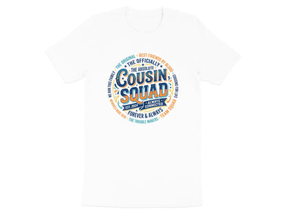 Cousin Squad Circular Emblem Vintage Badge Tee