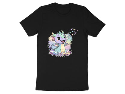 Believe in Magic Dragon T-Shirt - Sparkle & Stars Kids Tee