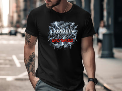 Daddy World Tour Retro Rock Concert Tee