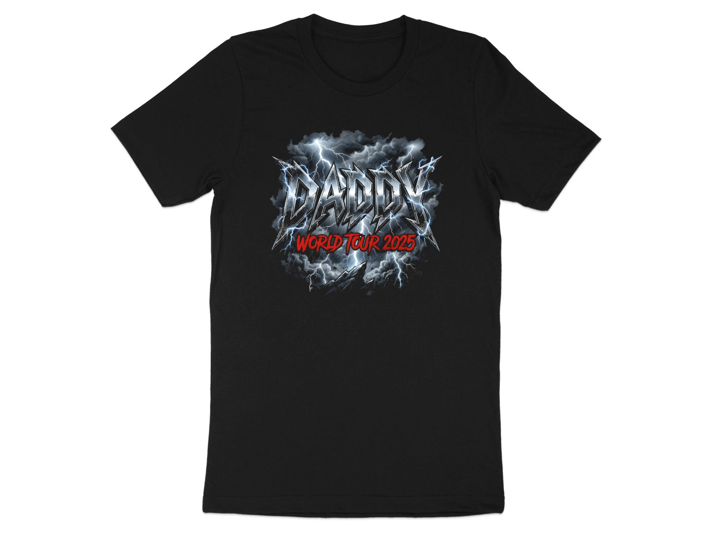 Daddy World Tour Retro Rock Concert Tee
