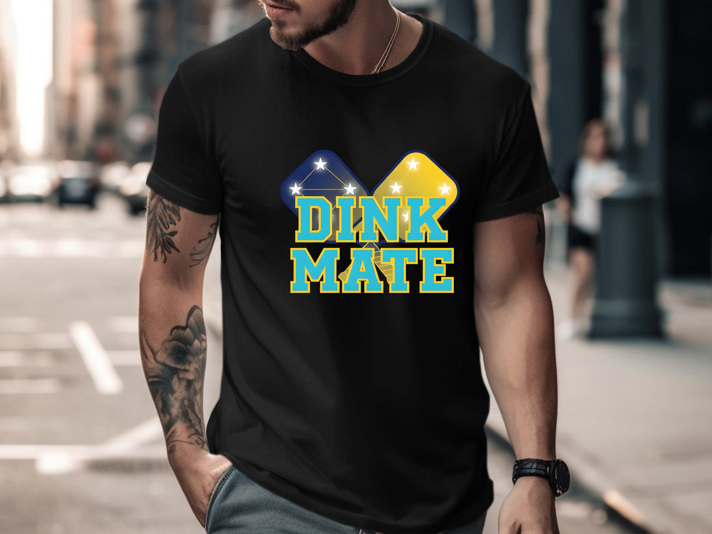 Dink Mate Australian Slang Pickleball T-Shirt