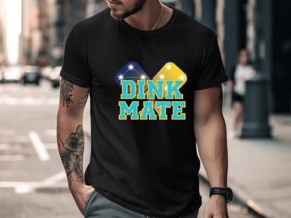 Dink Mate Australian Slang Pickleball T-Shirt