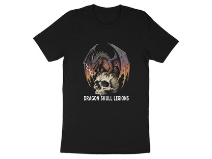 Dragon Skull Legions T-Shirt - Dark Fantasy Graphic Tee