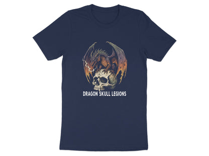 Dragon Skull Legions T-Shirt - Dark Fantasy Graphic Tee
