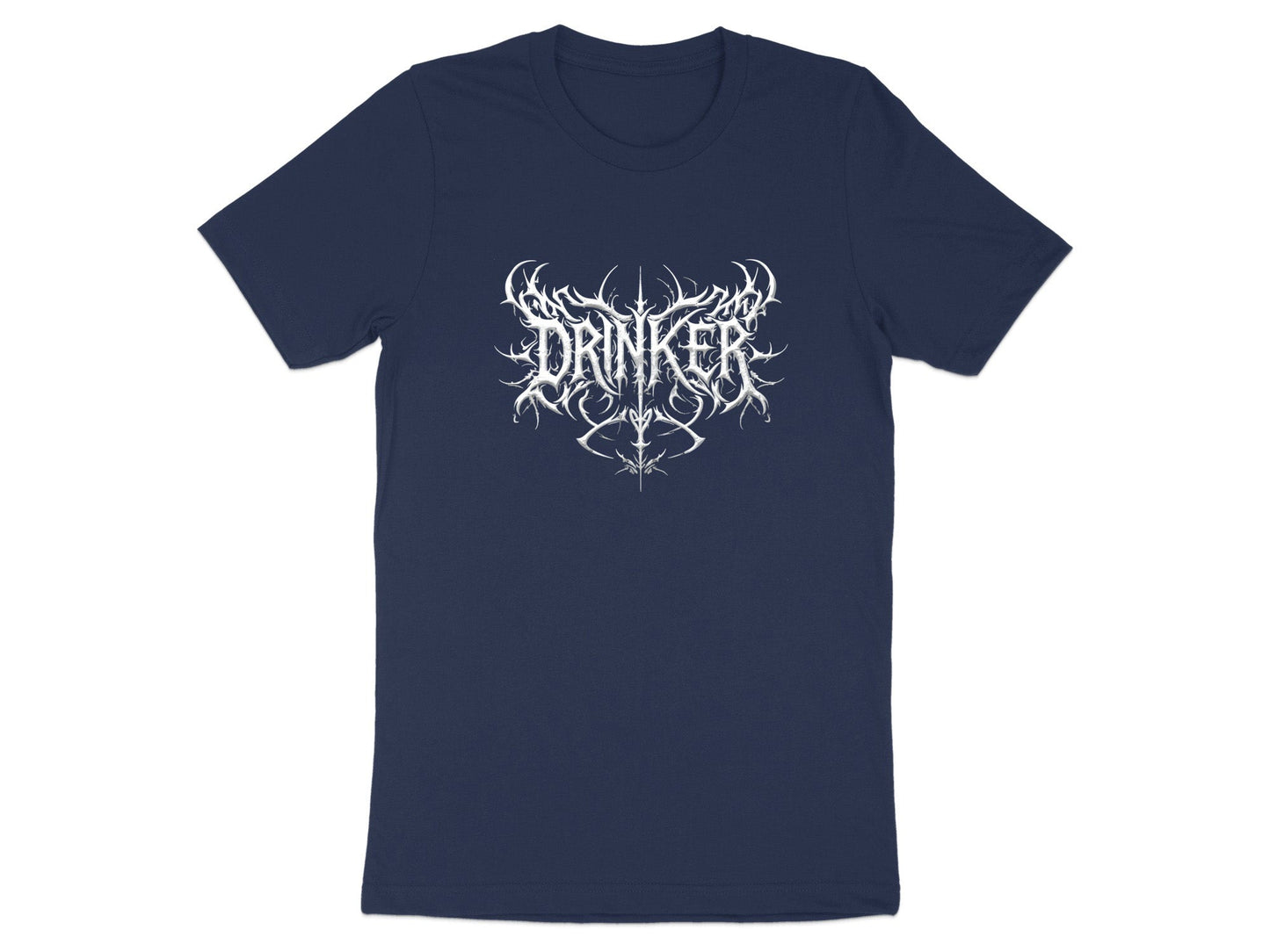 Drinker Heavy Metal Logo T-Shirt
