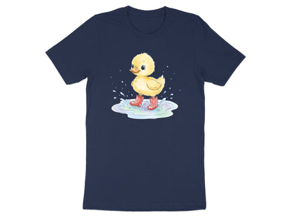 Cute Duckling In Red Gumboots Graphic Tee
