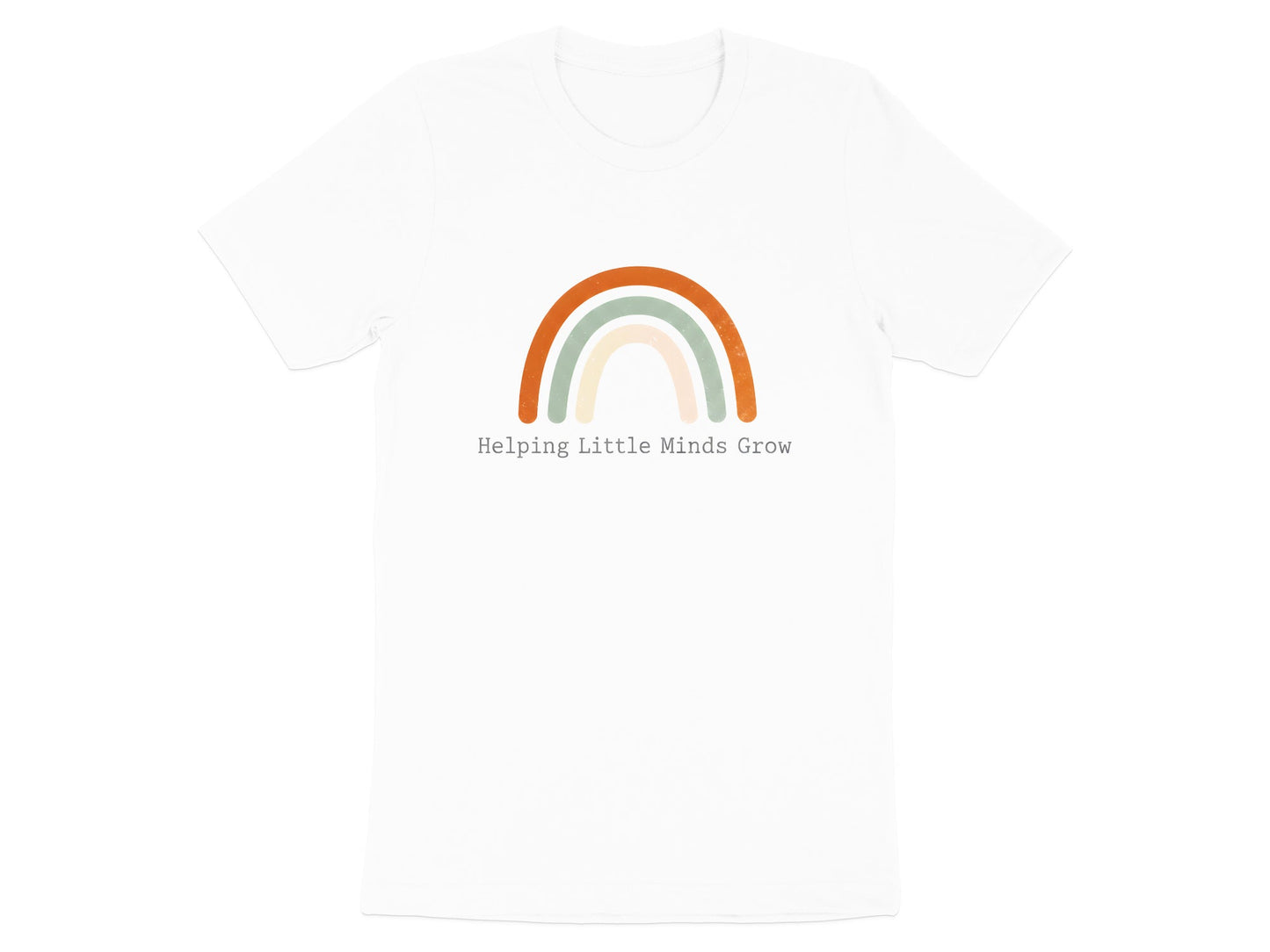 Kindness Matters Rainbow T-Shirt - Boho Earth Tones