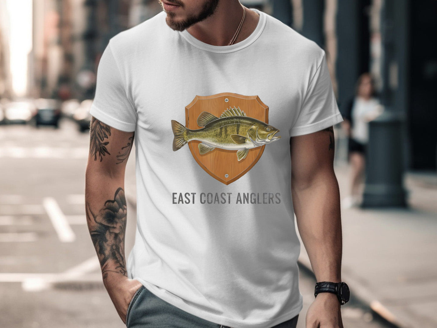 East Coast Anglers Bass Shield T-Shirt
