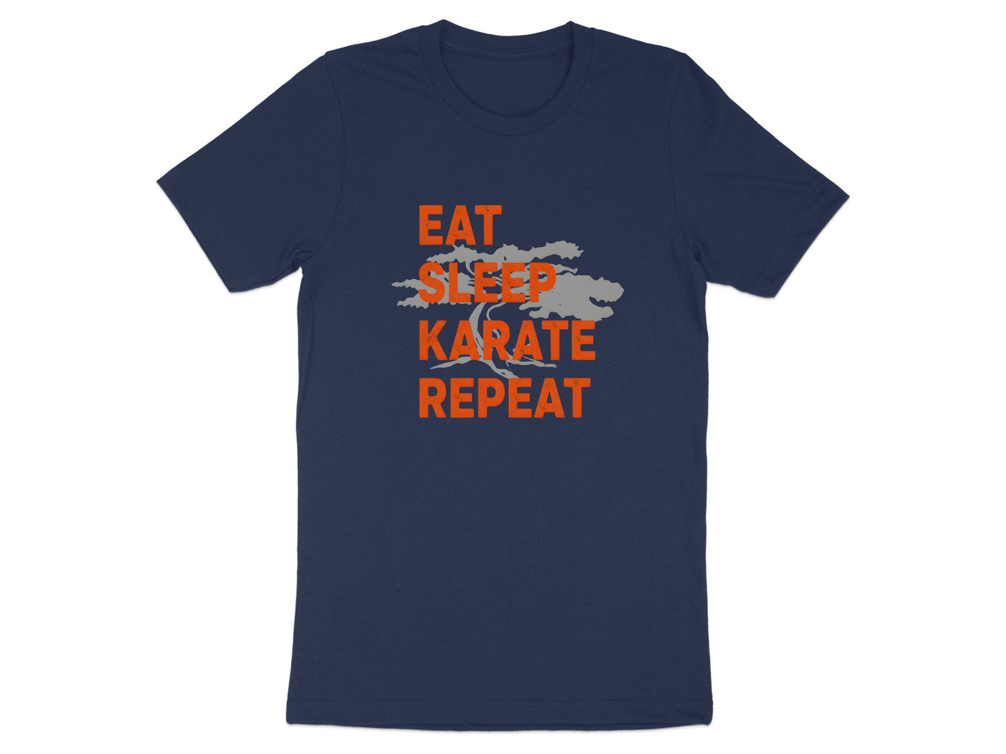 Eat Sleep Karate Repeat Bonsai T-Shirt