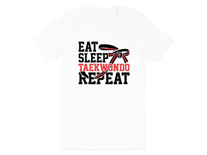 Eat Sleep Taekwondo Repeat Martial Arts T-Shirt