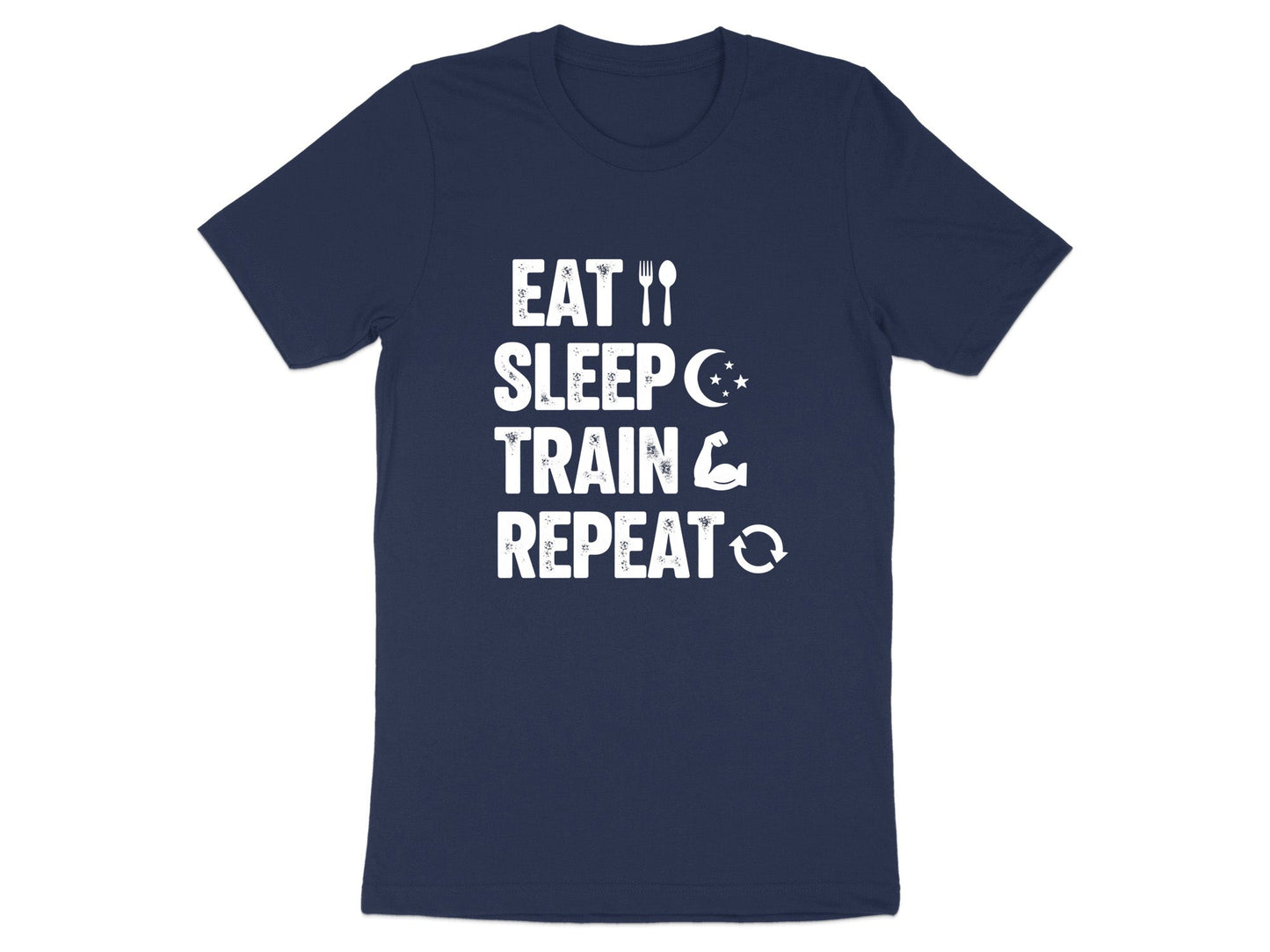 Eat Sleep Train Repeat Classic Fitness T-Shirt