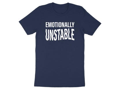 Emotionally Unstable Distorted Text Tee