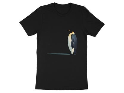 Emperor Penguin Silhouette T-Shirt - Minimalist Antarctic Art