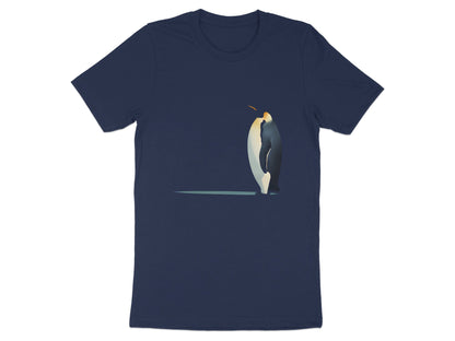 Emperor Penguin Silhouette T-Shirt - Minimalist Antarctic Art