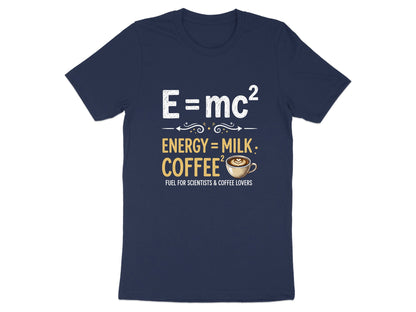 E=mc2 Coffee and Milk Physics T-Shirt