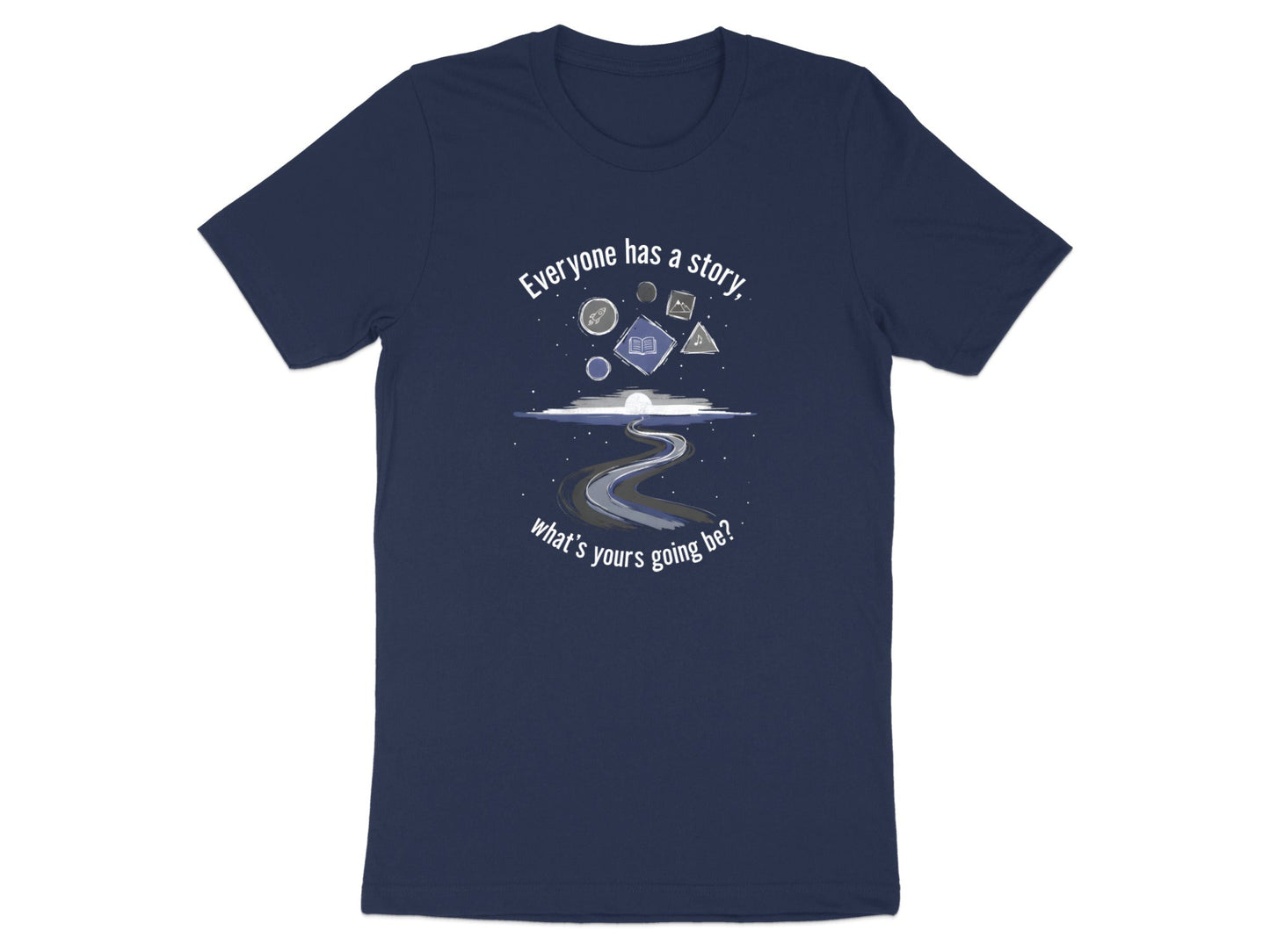 Everyone Has A Story Winding Road Graphic Tee