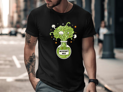Mystery Mix Exploding Science Flask T-Shirt