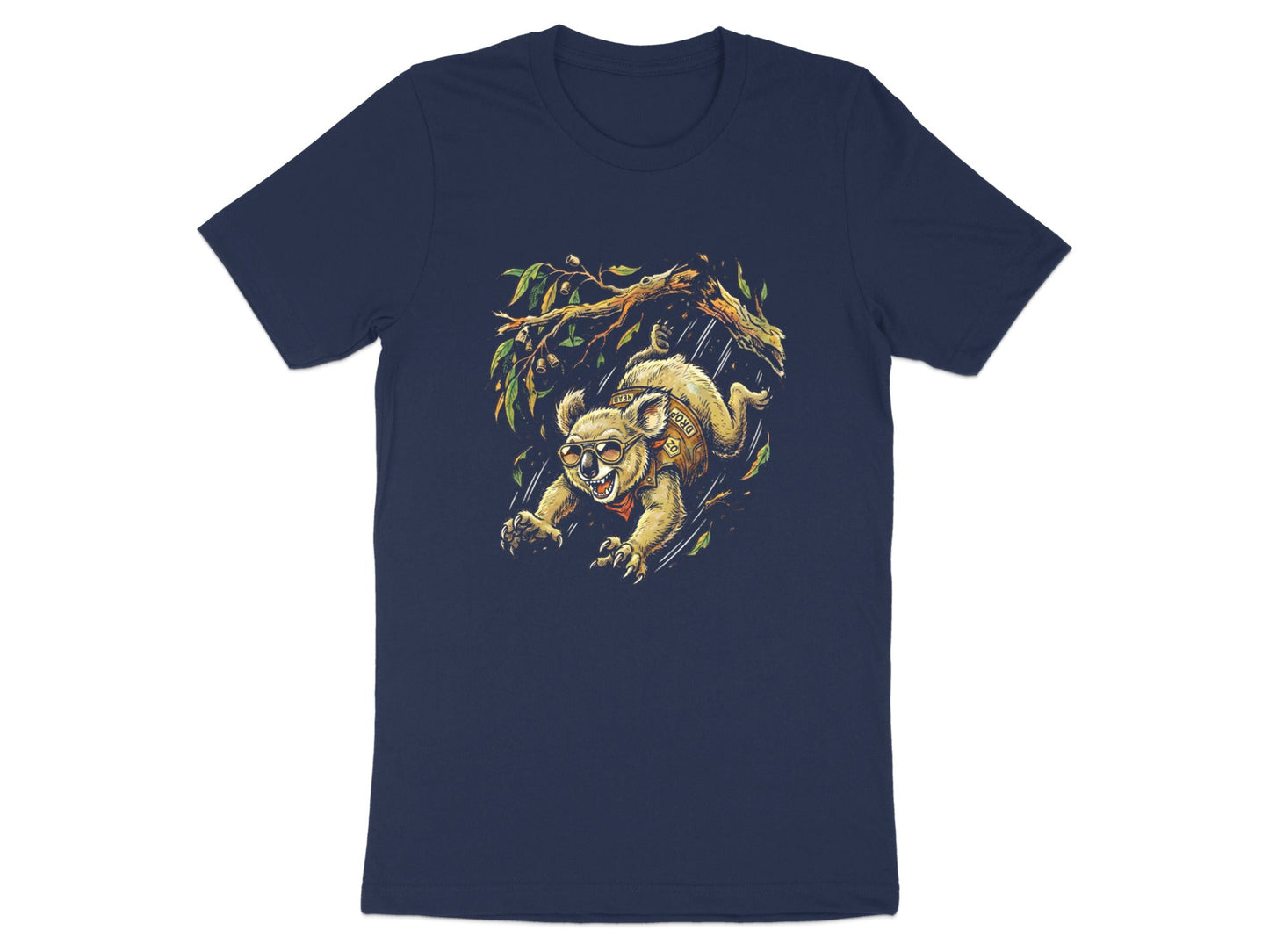 Extreme Danger Falling Drop Bear Graphic T-Shirt