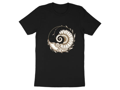 Nature's Geometry Sunflower T-Shirt - Fibonacci Art Tee