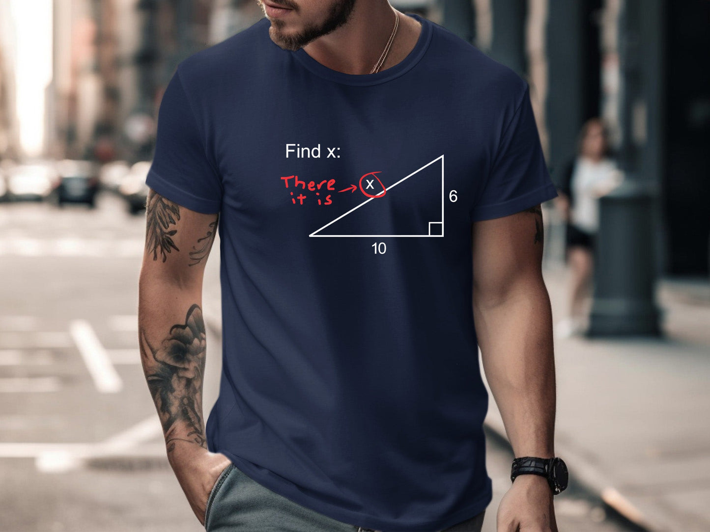 Find X Funny Math T-Shirt - Hilarious Geometry Teacher Tee