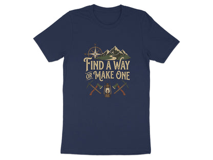 Find A Way Or Make One Vintage Compass T-Shirt