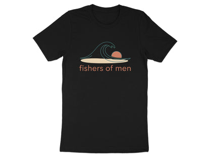 Fishers of Men Minimalist Wave Graphic Tee