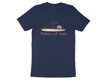 Fishers of Men Minimalist Wave Graphic Tee