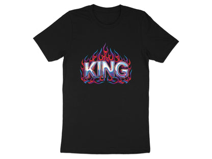 Flaming Chrome KING Y2K Graphic Tee